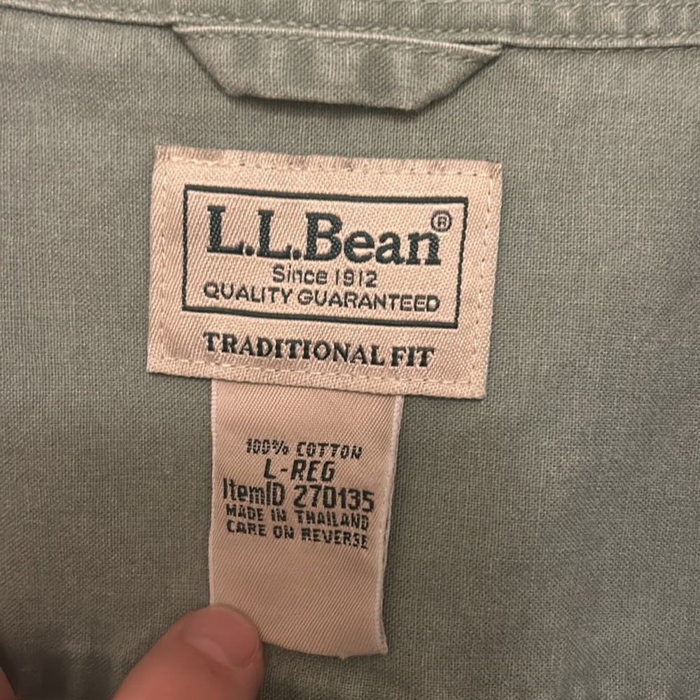 Llbean Button Down - image 5